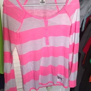 Pink by VS long sleeve tee